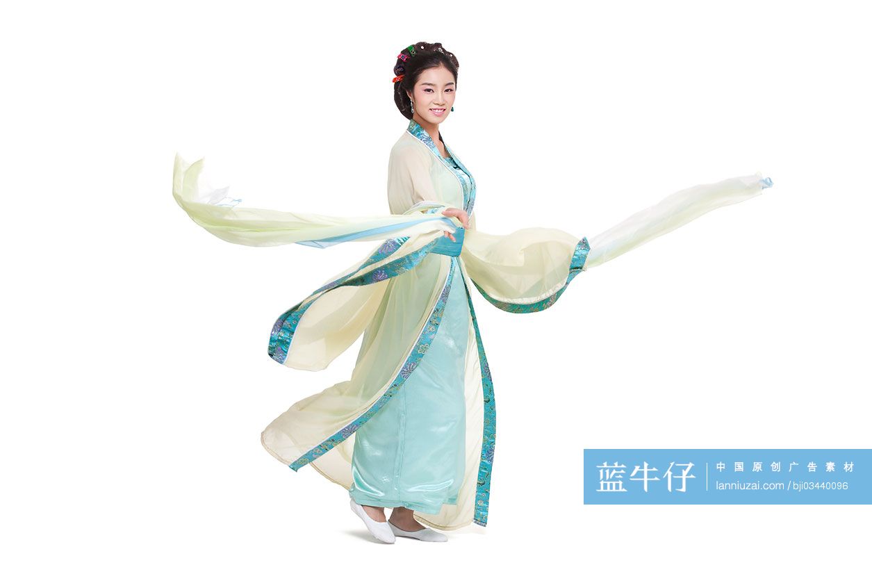 古装女子跳舞