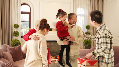 其乐融融迎新年