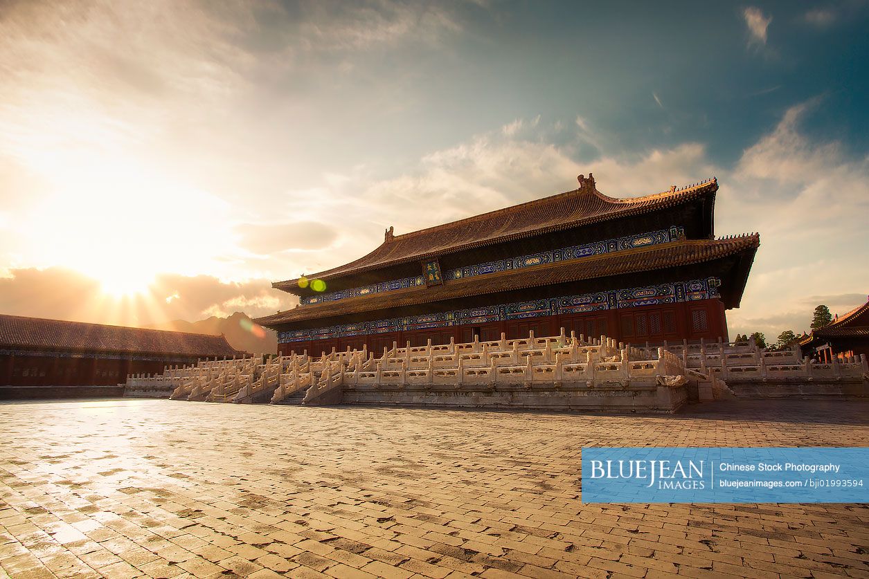 View of the Imperial Ancestral Temple,China